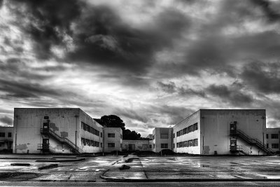 A Break in the Storm - Abandoned Barracks