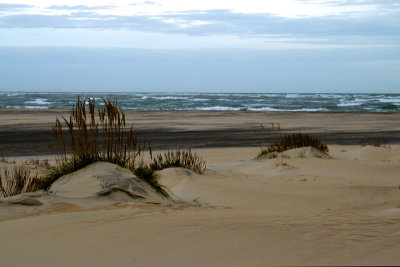 October beach