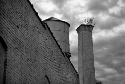 Abandoned tobacco factory