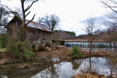 Weldon's Mill in winter