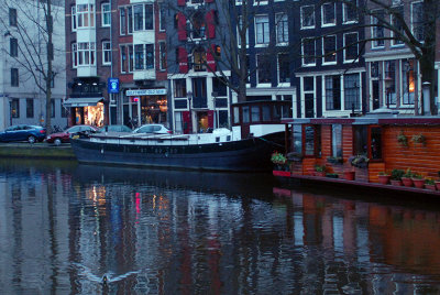 Prinsengracht, twilight