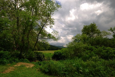 Valle Crucis, near the river
