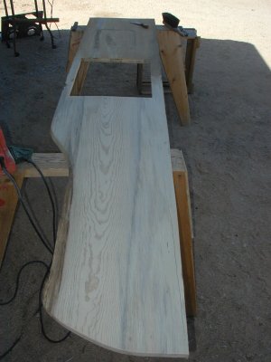 After some sanding . . .