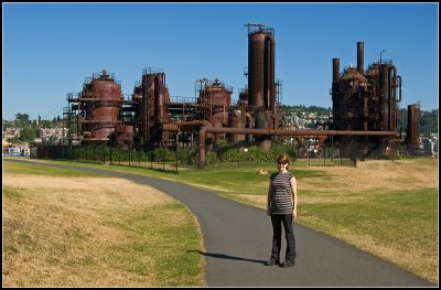 Mari at Gas Works Park