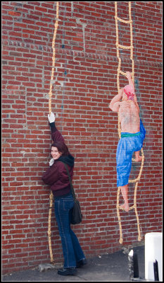 Scaling the Wall...