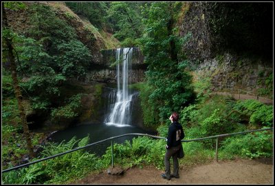 Mari at Lower South Falls