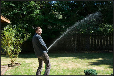 Mike and the Garden Hose...