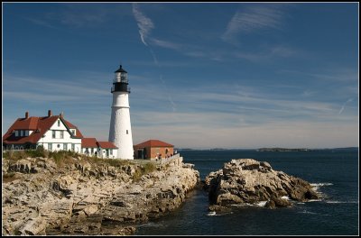 Portland Head Lighthouse III, Shore Perspective