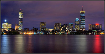 Boston at Night
