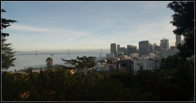 Bay Bridge and the City I