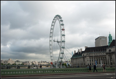 London Eye from Westminster Bridge