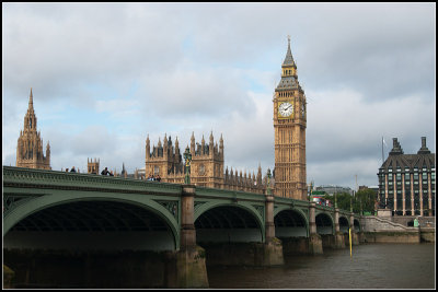 Westminster Palace and Bridge I