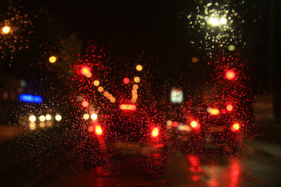 Rain on the road again