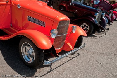 A row of Deuces (1932 Fords)