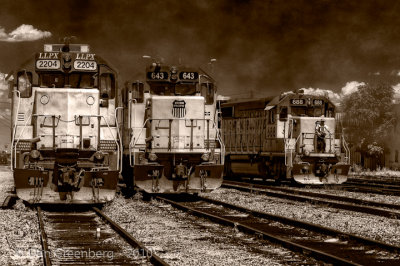 Union Pacific Railroad Engines