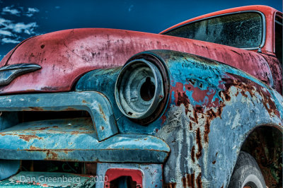 Car Art - Rust and Old Paint