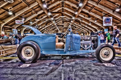1929 Ford Roadster on a 1932 Frame