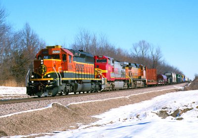 BNSF 6860 West