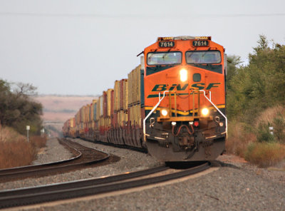 BNSF 7614 West