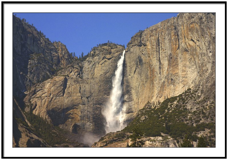 Yosemite Fall Red Chapel