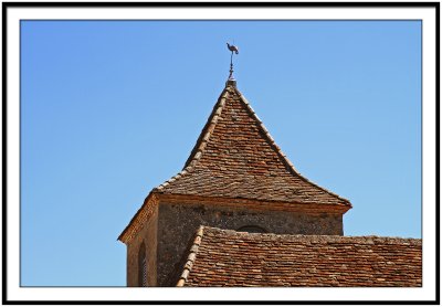 Belltower seen in Padirac