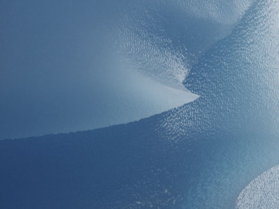 Blue iceberg detail, South Orkney Islands