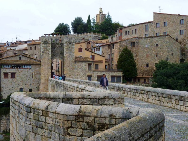 Besalu medieval bridge