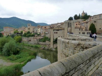 Besalu medieval bridge