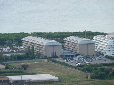 Onabrava hotel from above