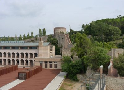 Girona city wall