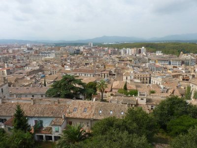 View over Girona