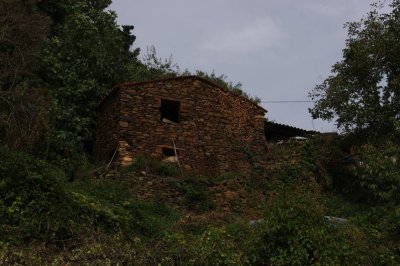 Traditional peasant hut in Montseny