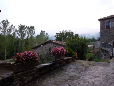 Mieres village in Garrotxa