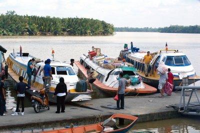 Sarawak - River Transportation