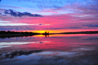 lever du soleil a Caraquet