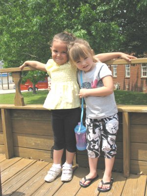 Zoe and Gracie 2009