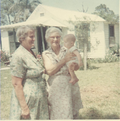 Gladys Dodd, Bessie Osteen, Bob Johnson