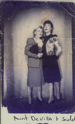 Devilla Ivy Welch and Saddie Welch c.1950