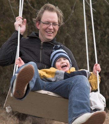 Swinging with Dad