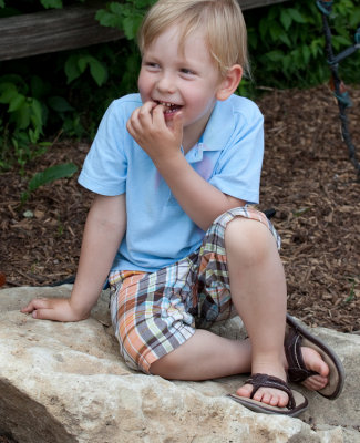 Dmitri at the Zoo