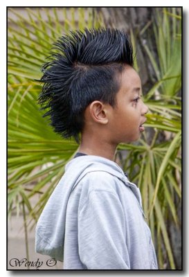 Very cool hair!