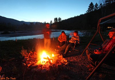 Pack River Camp, Idaho