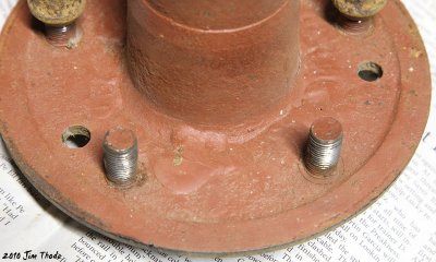 Flange brazed to hub?