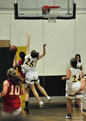 Celsey Contests A Layup