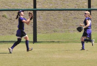 Kate Running Catch In Right Center