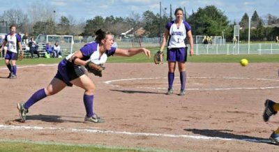 Lindsay's Great Flip Nips the Runner