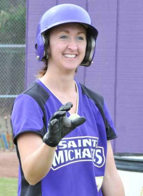 Kate Trying To Get A Foul Ball Back