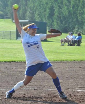 Katie G on the Mound