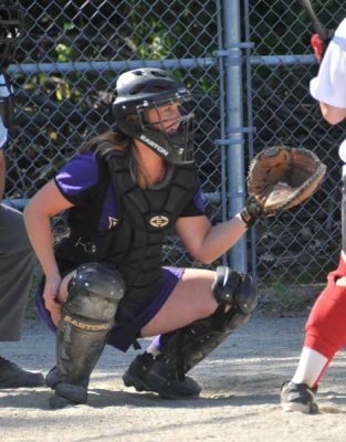 Heather Behind the Plate