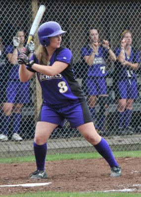 Heather At Bat